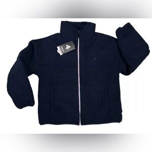 Fourlaps Reversible Men's Blue Jacket(Size Small